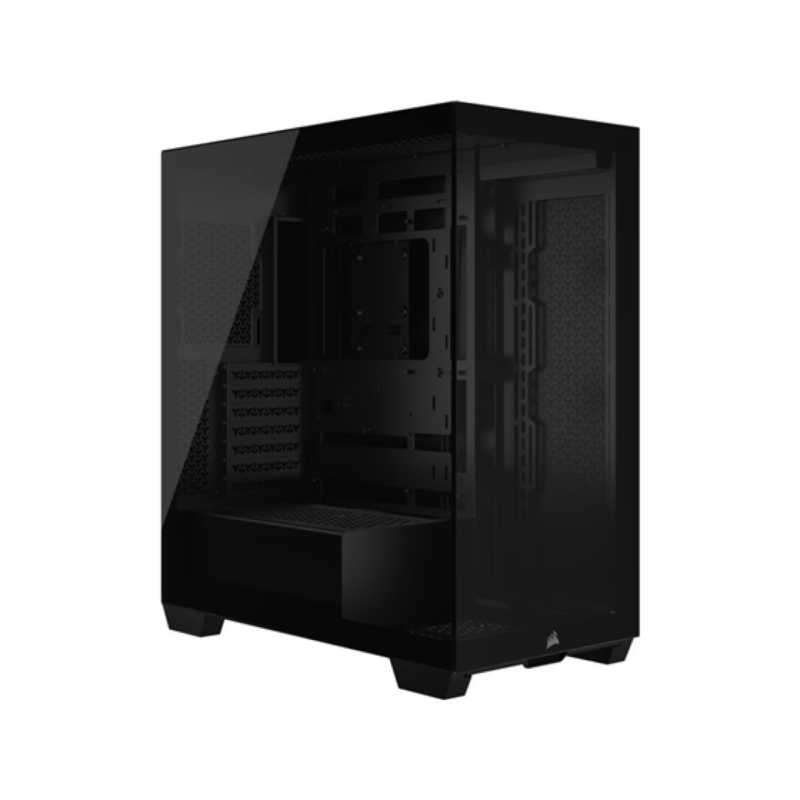 Case Mid Tower Corsair 3500X Negro Con Cristal Templado Y USB-C