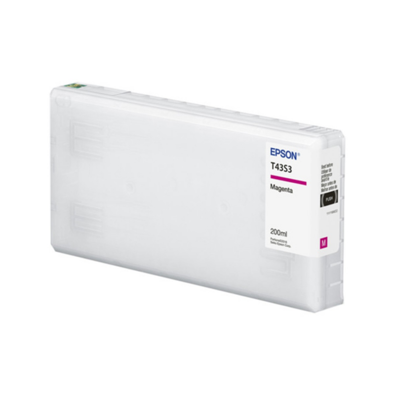 Cartucho Epson T43S Magenta 200 Ml Compatible Surecolor Surelab D870