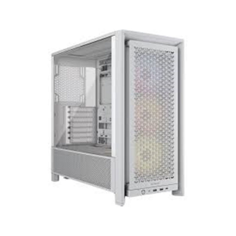 Case Corsair Frame 4000D Rs Blanco Mid Tower Argb Modular