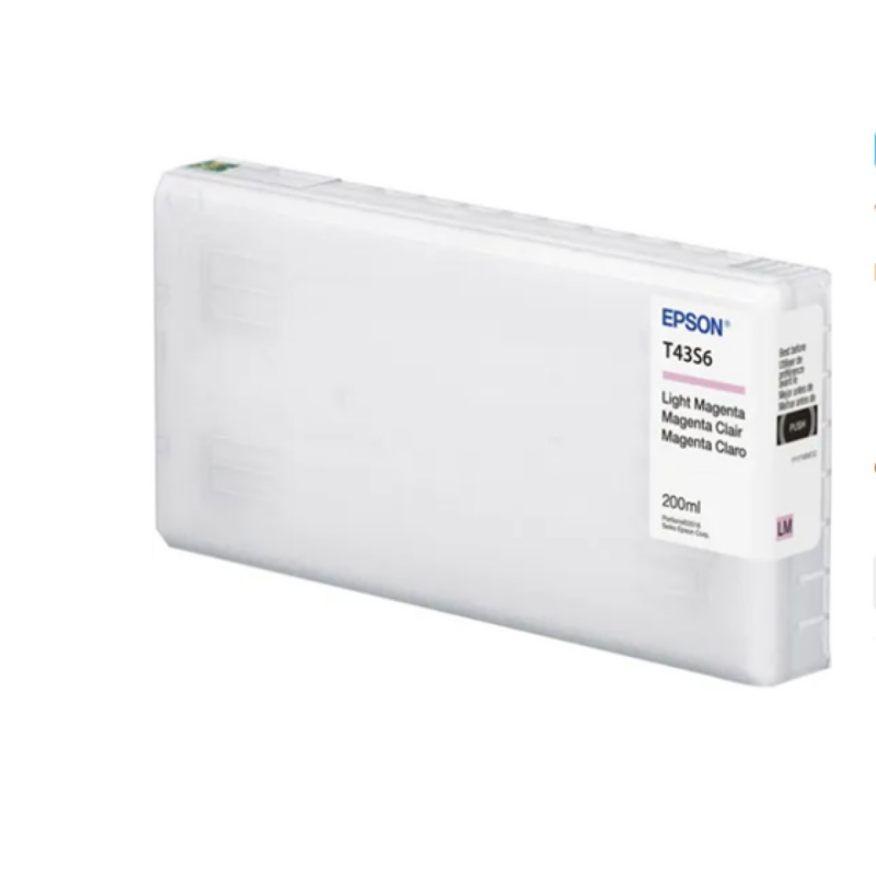 Cartucho Light Magenta Epson T43S 200 Ml Compatible Surecolor Surelab D870