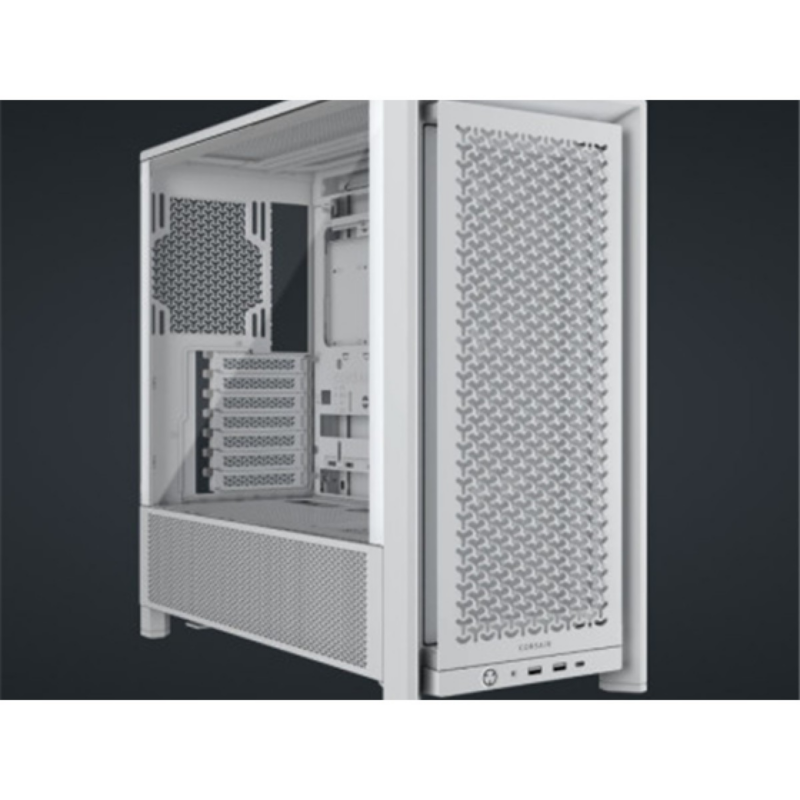 Case Corsair Frame 4000D Rs Mid Tower Blanco 7 Slots 3X2.5" 2X3.5"