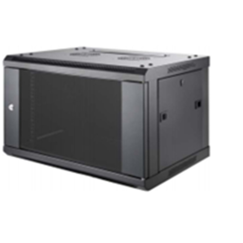 Gabinete De Pared 4U 19" Agiler 600X550 Mm Con Puerta Cristal Templado