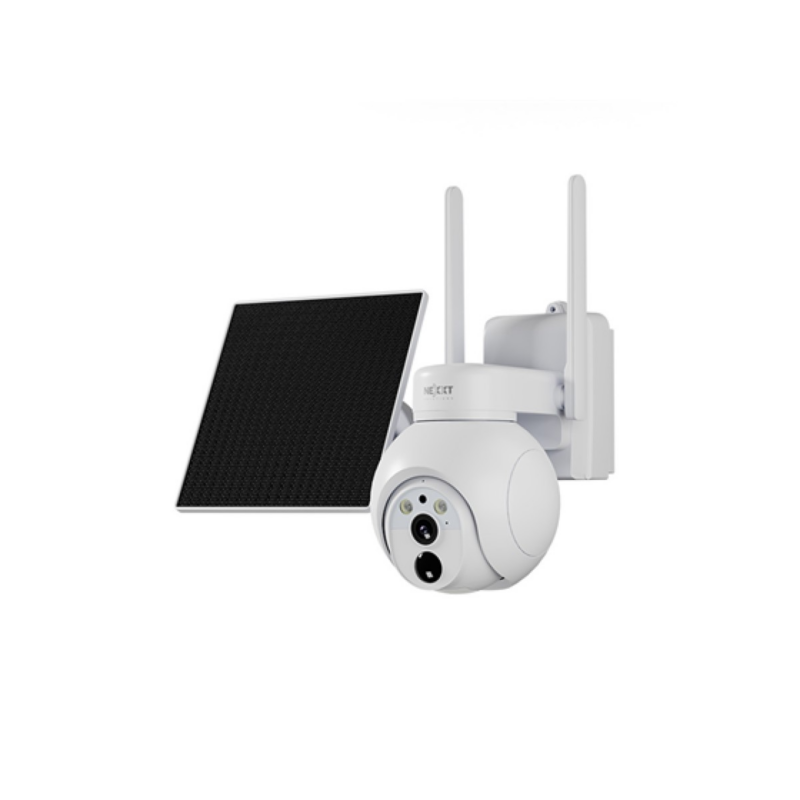 Cámara De Vigilancia Solar Nexxt Smart Nhc-Op40Sl 2K Ptz 4G Lte