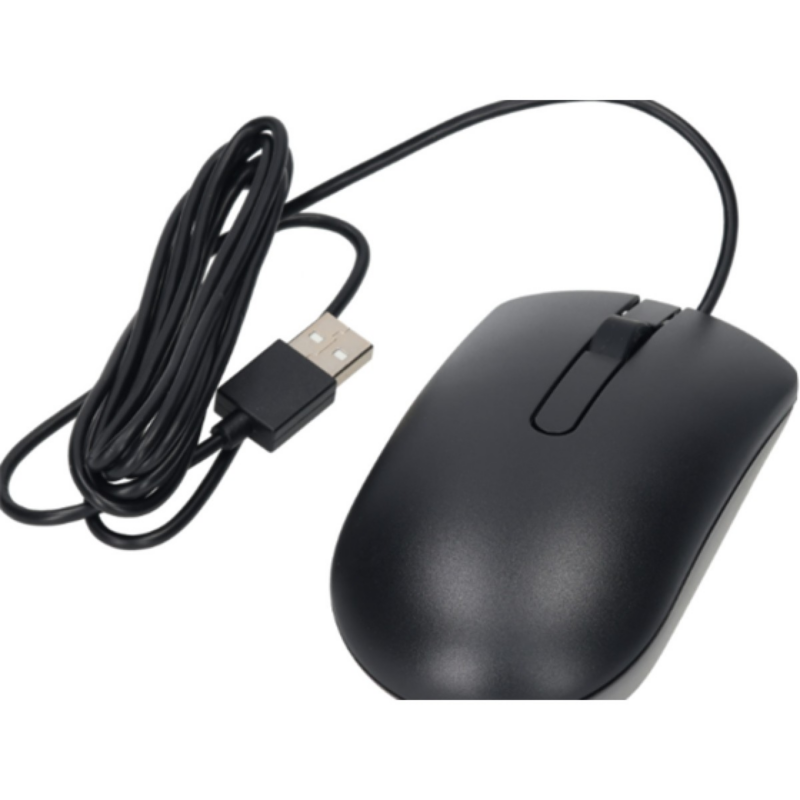 Mouse USB Dell Ms116 Negro Mate 2 Botones
