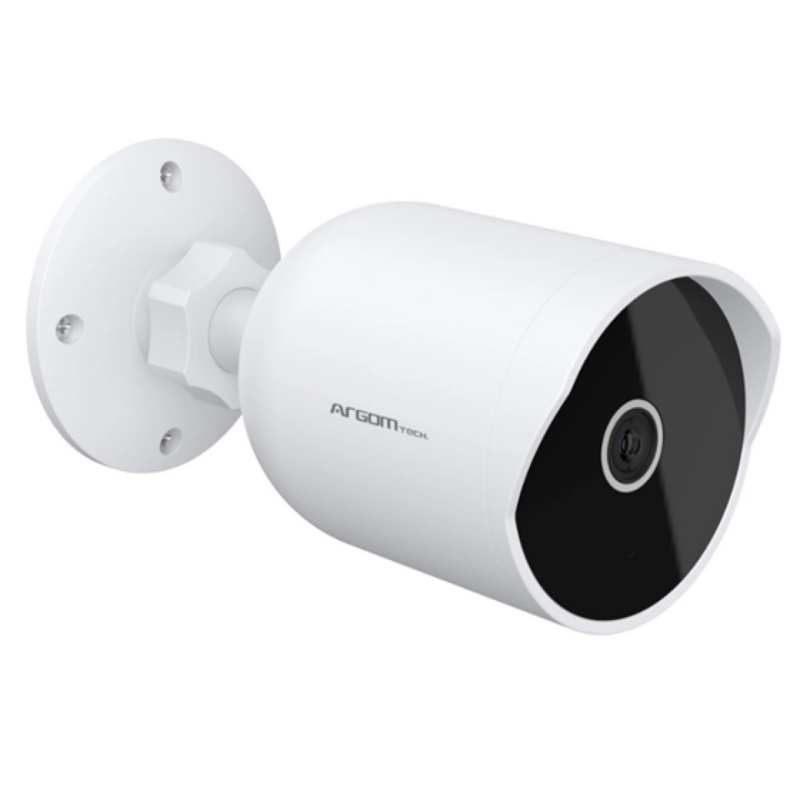 Cámara De Vigilancia 2K Qhd Argom 1296P 3Mp Wi-Fi Bluetooth Exterior Interior