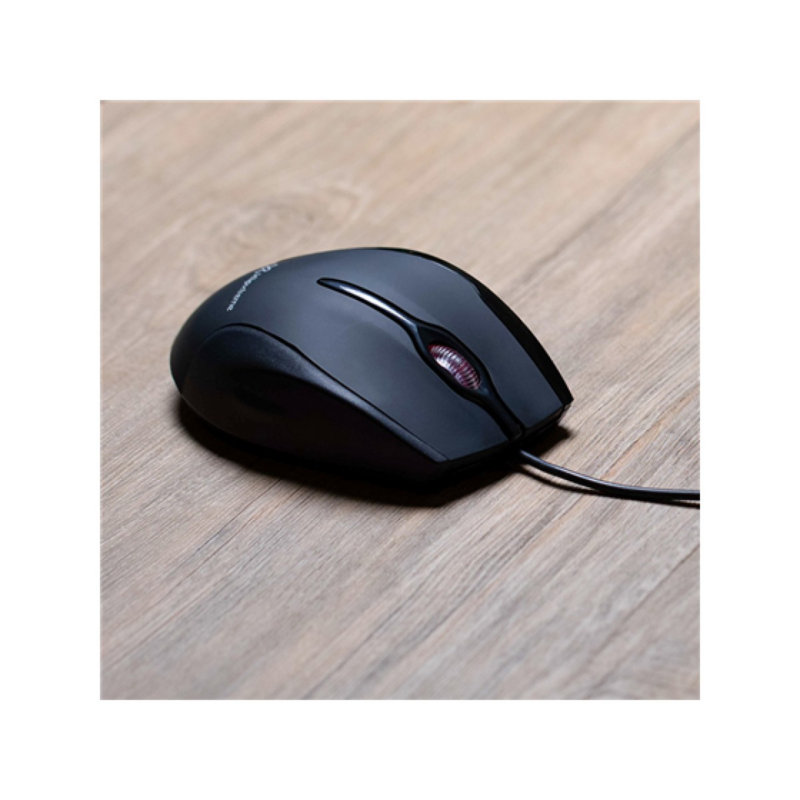 Mouse Óptico 800 Dpi Klipx Ebony USB 2 Botones Negro Scroll