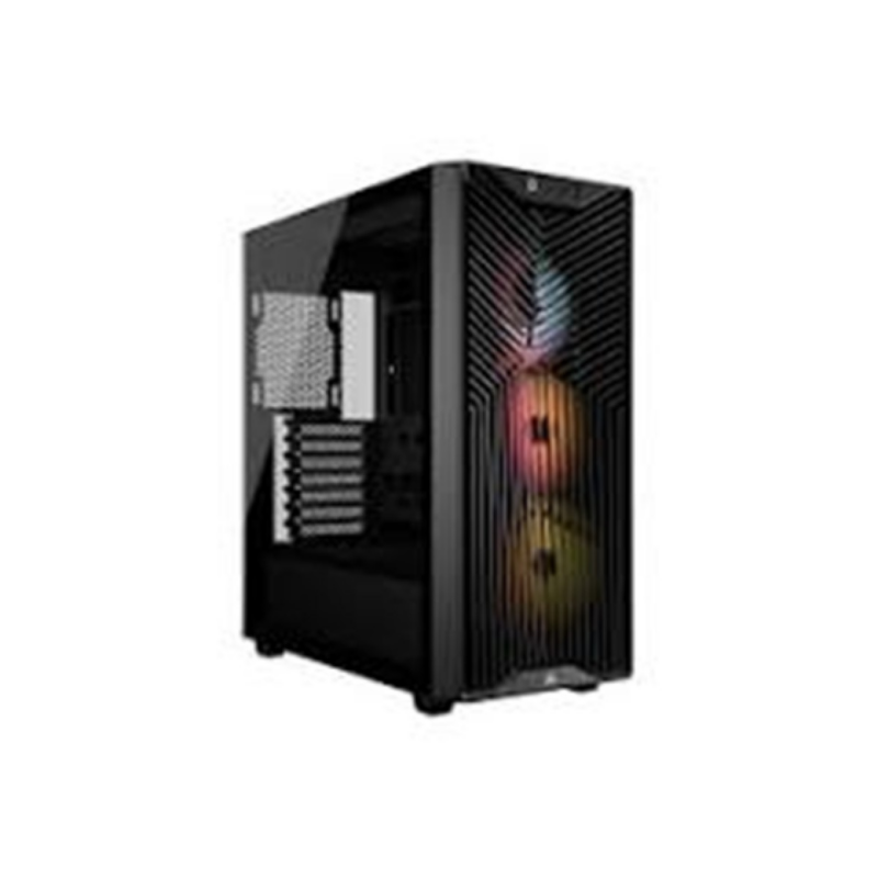 Case Corsair 3200D Argb Mid Tower Negro 7 Slots Expansión