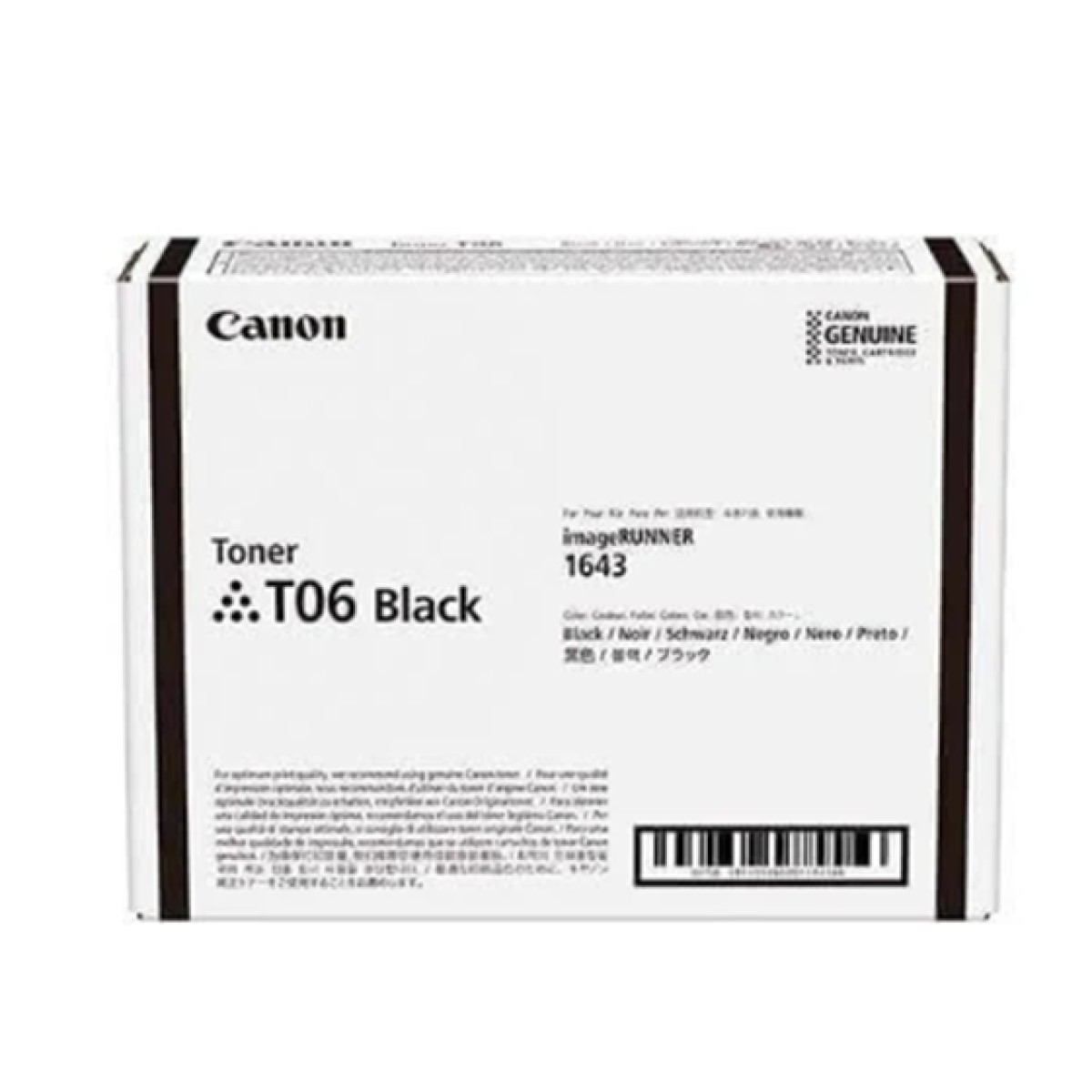 Toner Canon T06 3526C001Aa Negro 20,500 Páginas