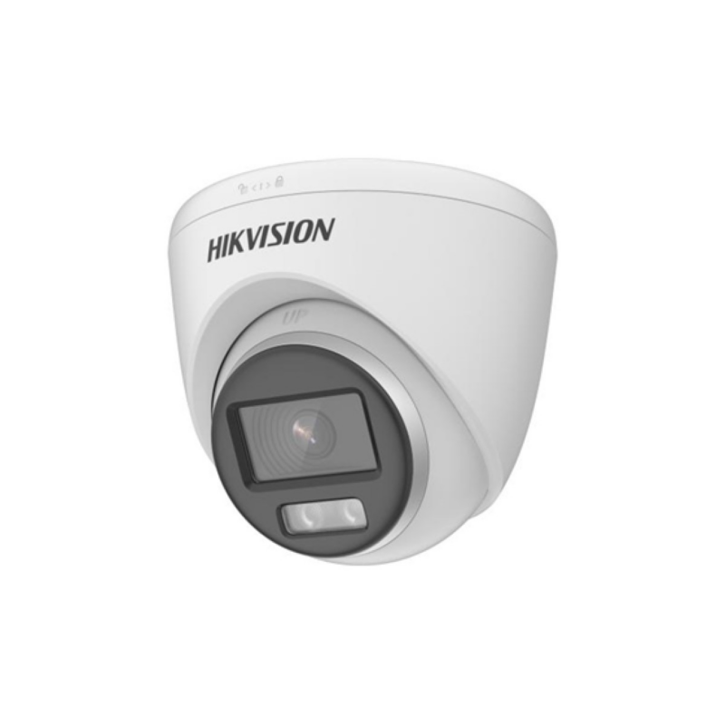 Cámara Vigilancia Analógica Domo Turret Hikvision Colorvu 2Mp 2.8Mm Ip67