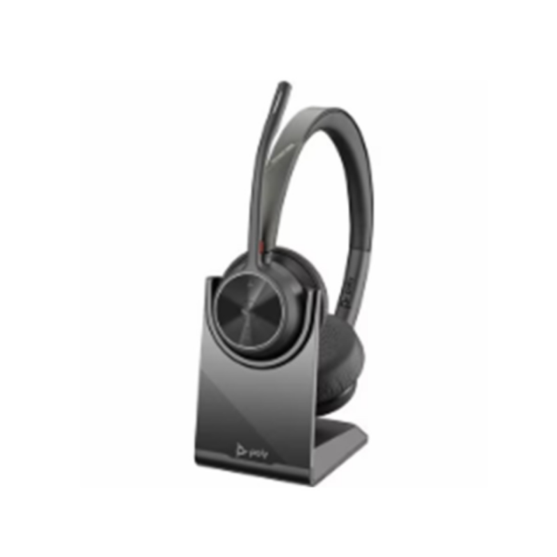 Audífono Inalámbrico Binaural Poly Voyager 4320 Bluetooth 5.1 Teams