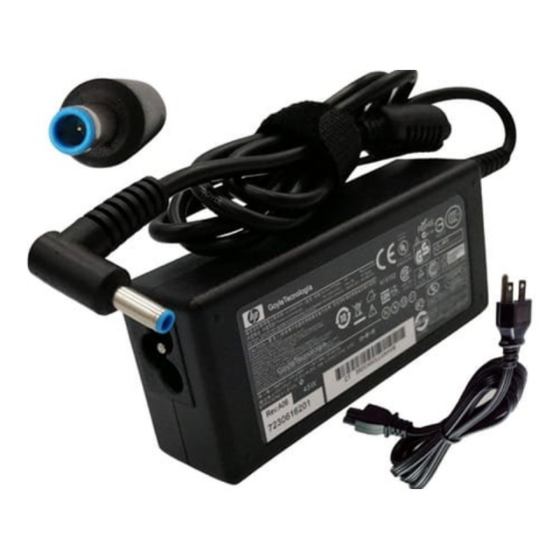 Cargador para Laptop HP, Plug Fino Azul, 19V 4.62A 90W