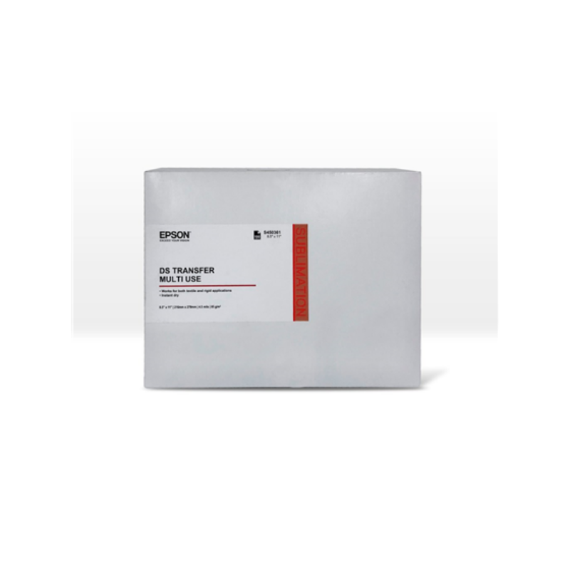 Resma De Papel Epson Sublimación Ds Transfer Mate 100 Hojas 21.6X27.9 cm