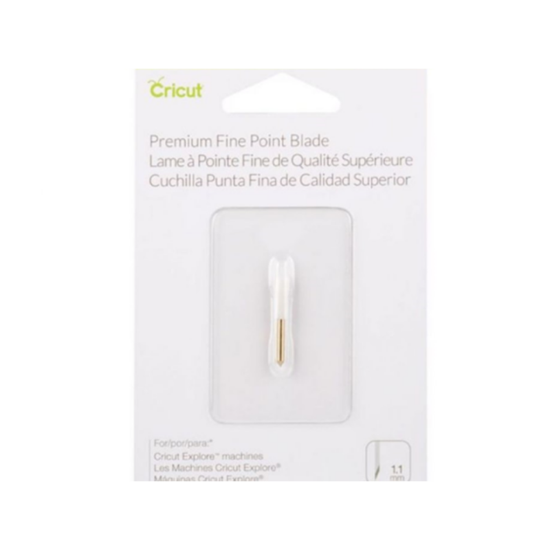 Cuchilla Cricut Premium Punta Fina Carburo Alemán Resistente