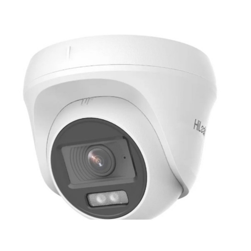 Cámara De Vigilancia Domo Hilook Análoga 2Mp Dual Light