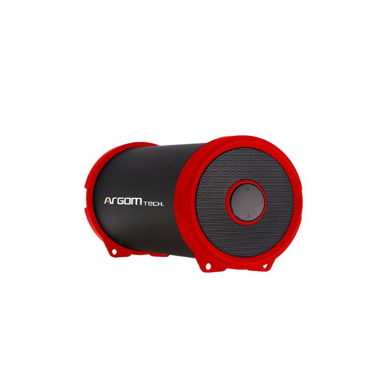 Bocina Argom Bazooka Air Speaker Bluetooth 6W Rojo Indoor Outdoor