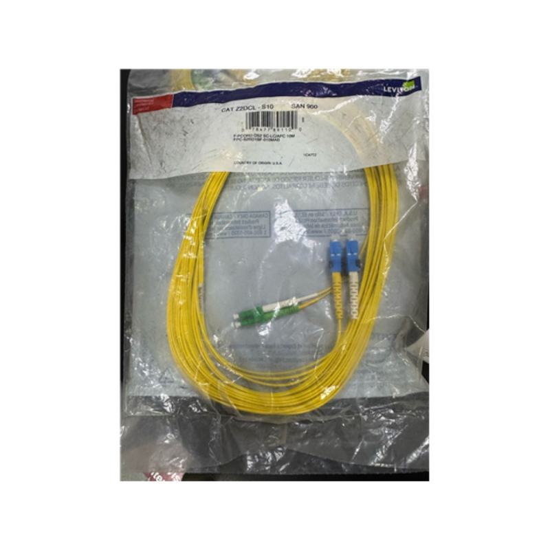Fiber Patch Cord Leviton Os2 Singlemode Riserduplex Zipcord 1.6mm 10 Metros