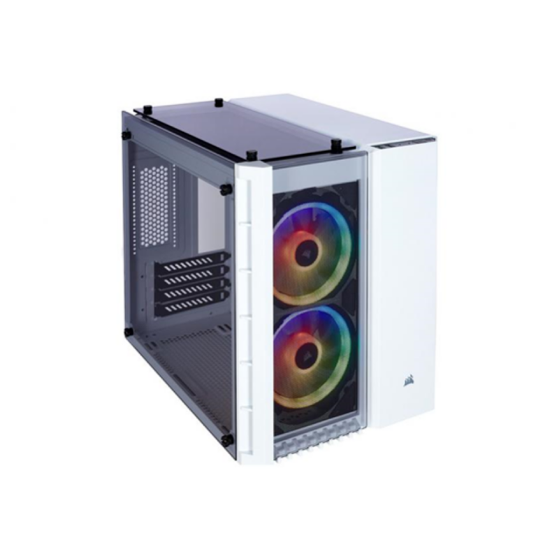 Case Corsair 280X Rgb Micro Atx Blanco 7 Slots Expansión