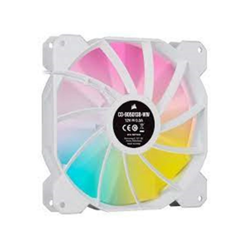 Abanico Corsair Sp140 RGB Elite Performance 140mm Blanco
