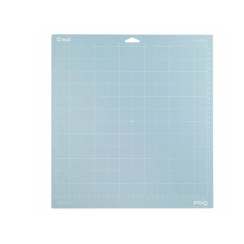 Alfombrilla De Corte Cricut Adhesiva 12" X 12" Goma Ligera Azul