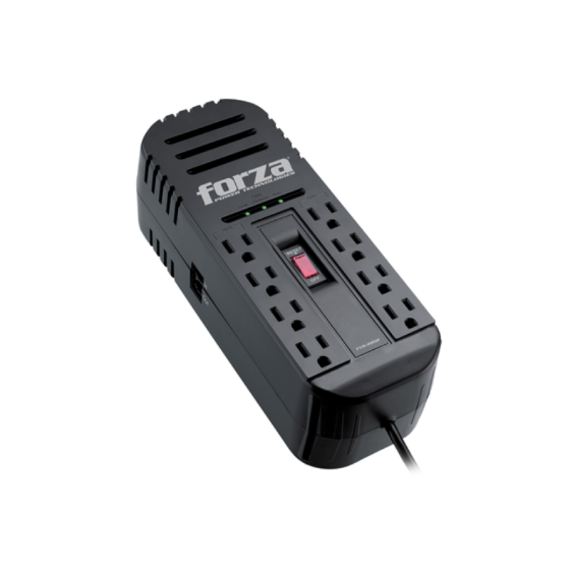 Regulador De Voltaje Forza FVR-2201 2200VA 110V 8 Tomas