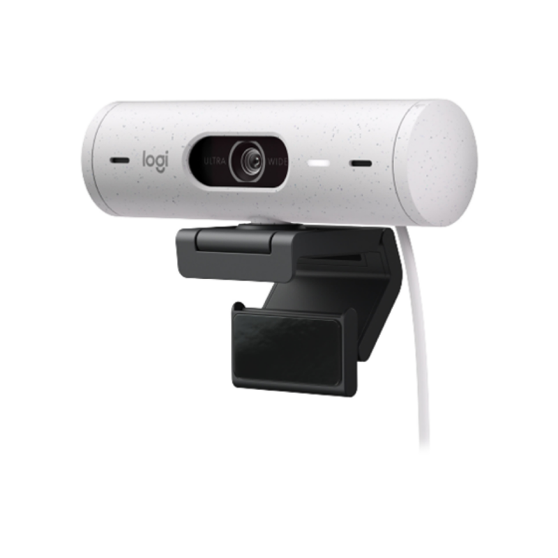 Cámara Web Logitech Brio 500 Full Hd USB-C Blanca