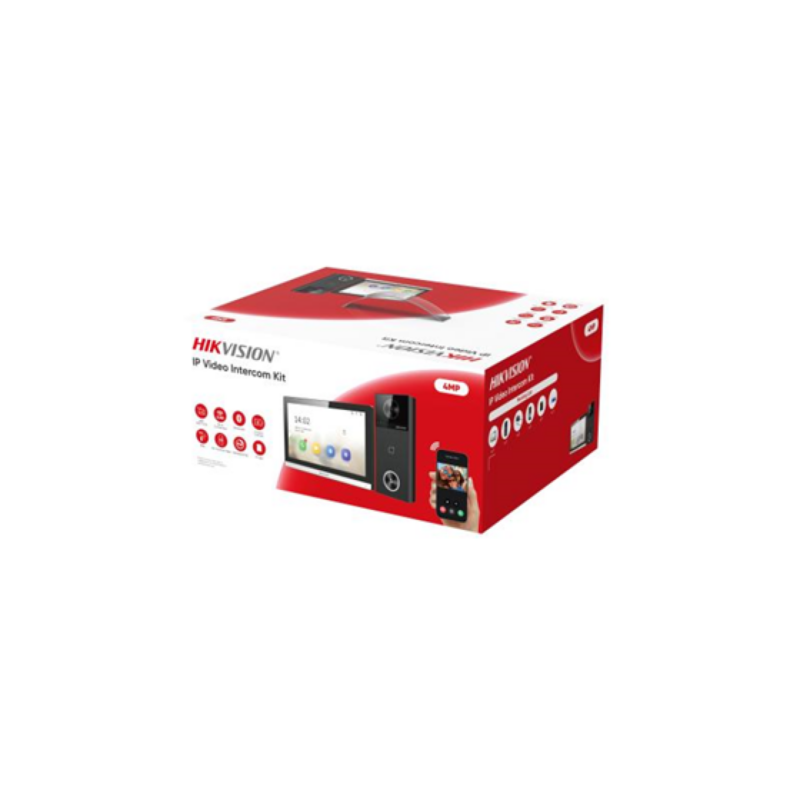 Videoportero Hikvision Kit Video Intercom Ip 4K
