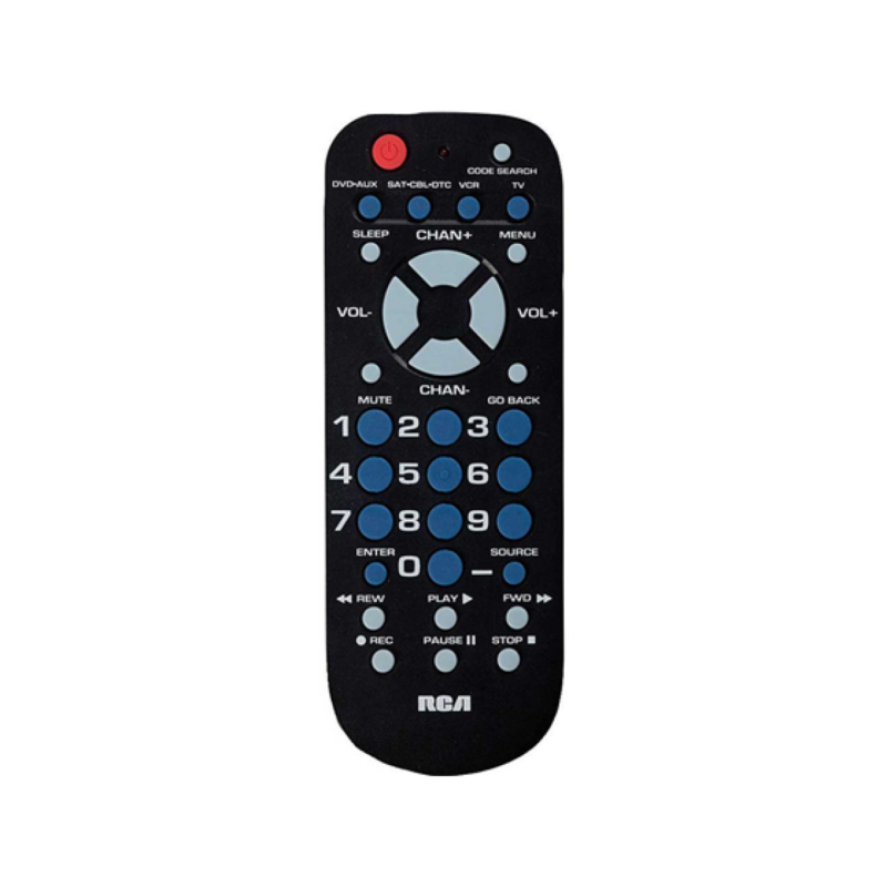 Control Remoto Universal Rca 4-Device Programable 4 Dispositivos