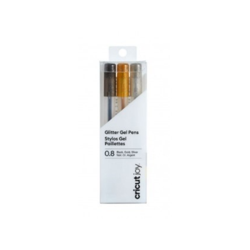 Kit De Boligrafos Cricut Gel Brillante Punta Mediana 0,8 mm
