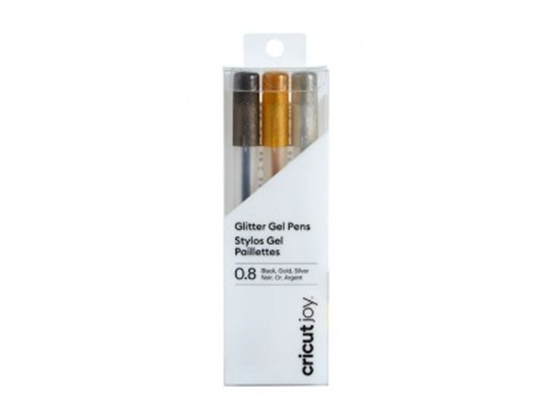 Kit De Boligrafos Cricut Gel Brillante Punta Mediana 0,8 mm