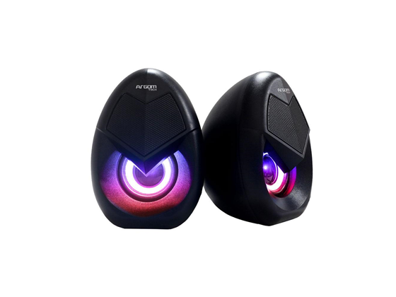 Bocina Argom Combat Gamer USB 5 Watts LED Lightning Effects