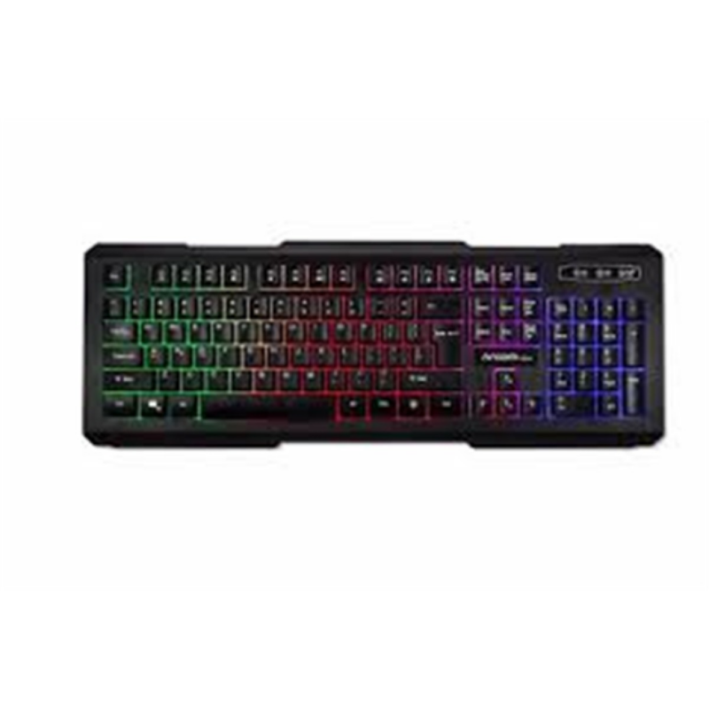 Teclado Gamer Argom Combat KB55 Iluminación Arco Iris USB