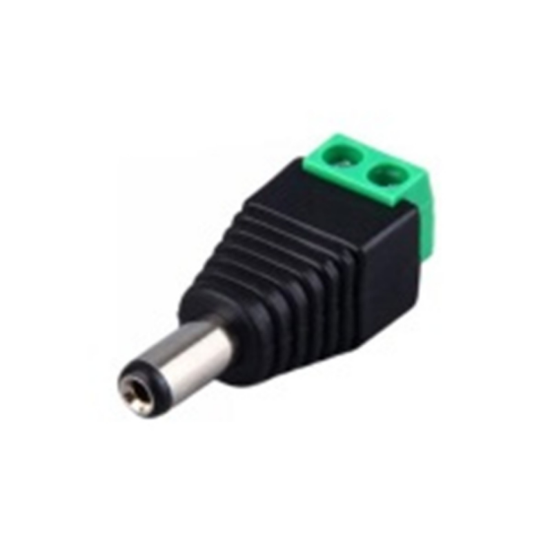 Conector Dc Macho 3.5" A 12V Jr-52 Para Cámaras De Seguridad