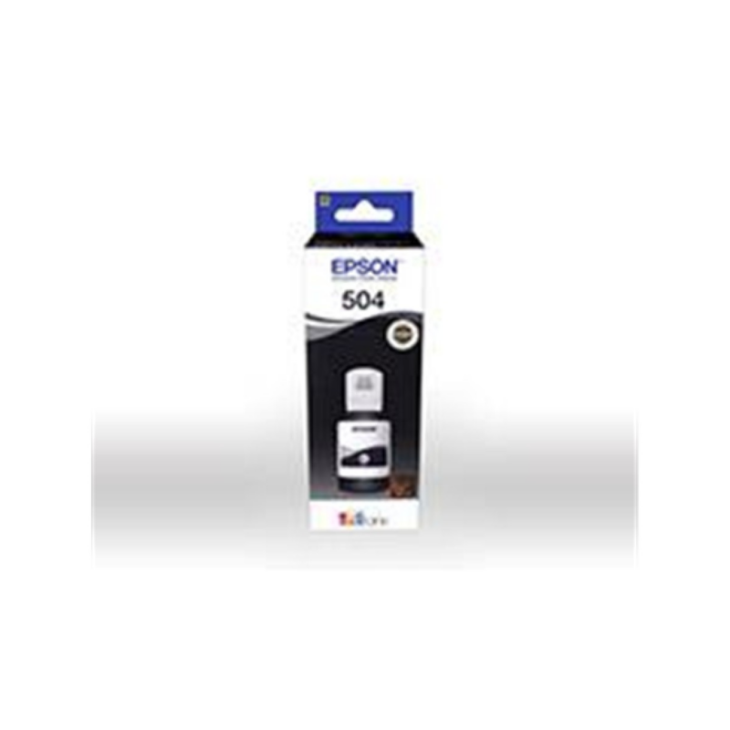 Botella De Tinta Epson T504120-al Negro Para Impresora L4150 L4160 L6161