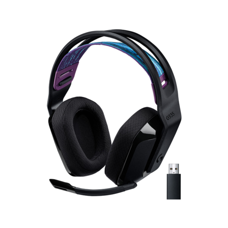 Audífono Inalámbrico Logitech G535 Lightspeed Gamer Negro 33H Batería