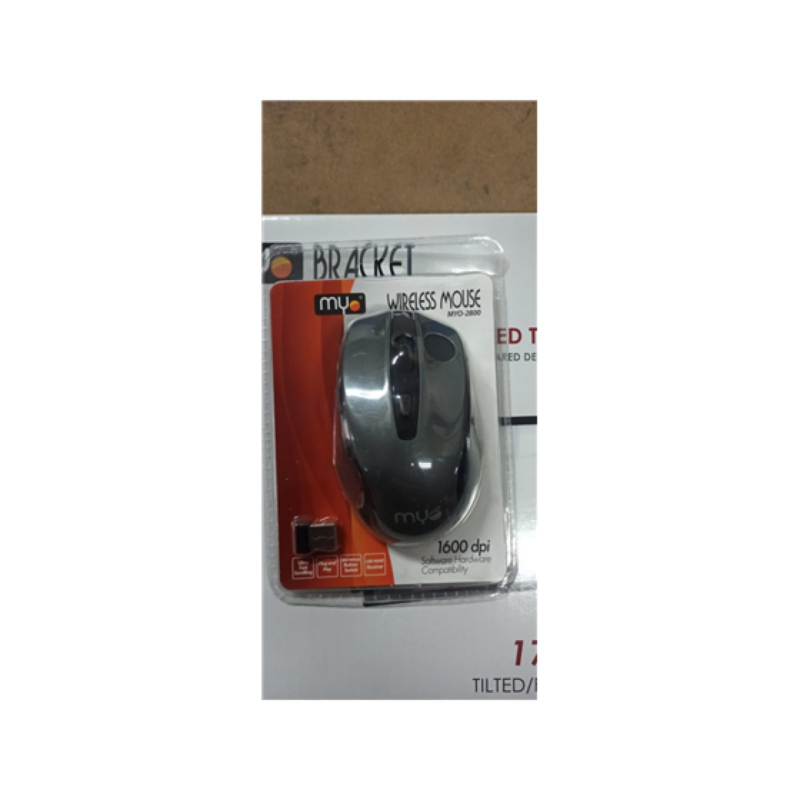 Mouse Wireless Gris Myo Myo-2800