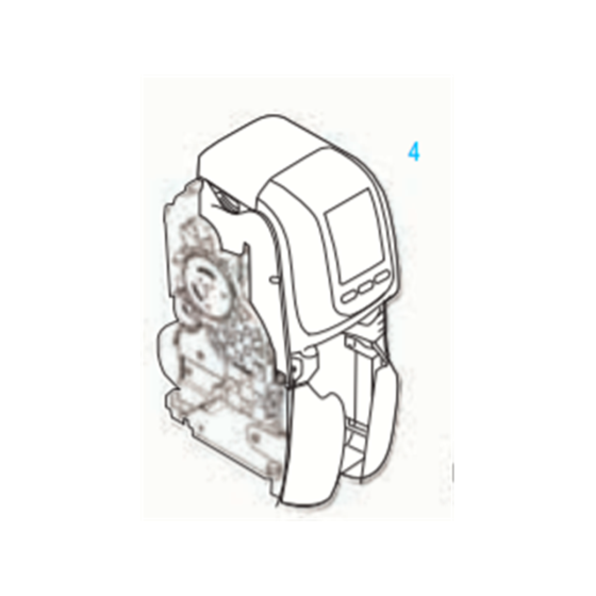 KIT ZEBRA CONJUNTO ALIMENTADOR CON LCD (P1094879-053)