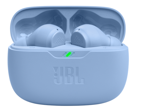 Audífonos Inalámbricos Jbl Vibe Beam 2 Con Micrófono Azul