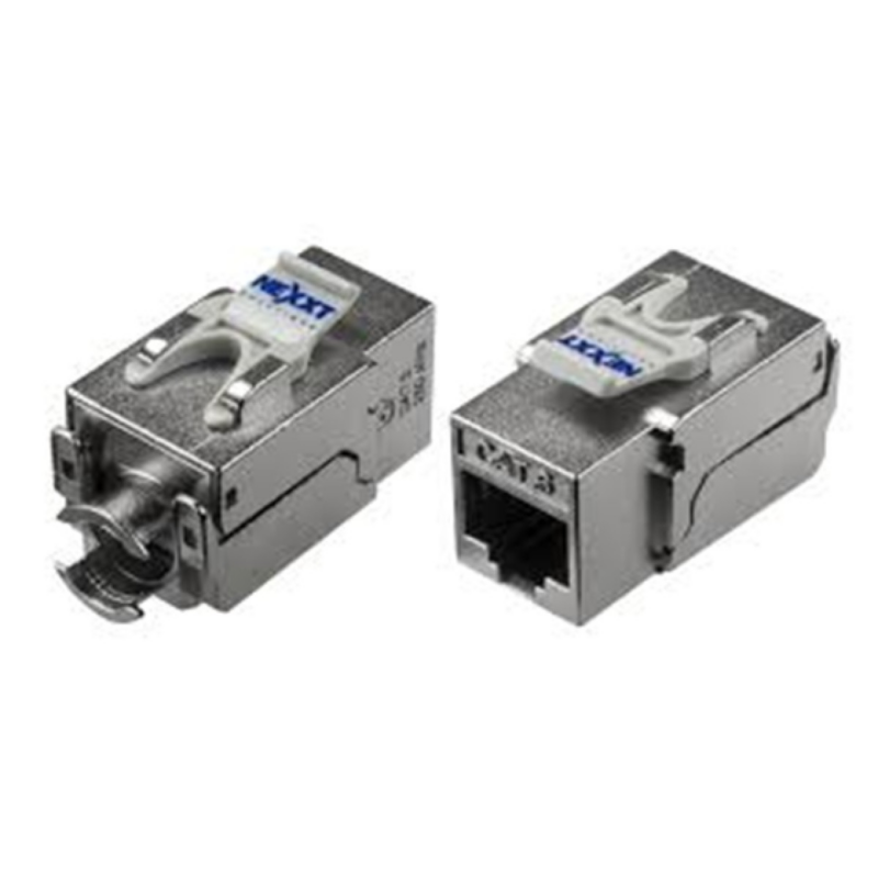 Jack Mini Keystone Nexxt Cat6A Toolless Metalico Tipo 110 (PCgkjc6Tyrjsl)