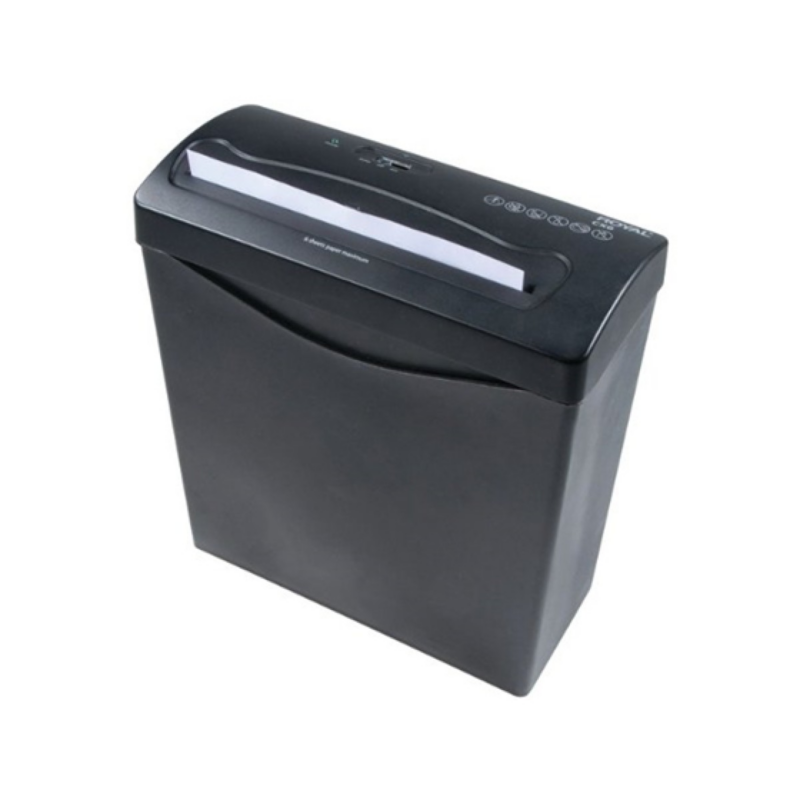 Trituradora De Papel Royal CX6 6 Hojas Corta Tarjetas Crédito
