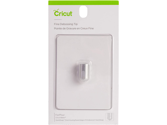 Cuchilla Cricut Grabado Fino 2.0 mm Plateado Profesional