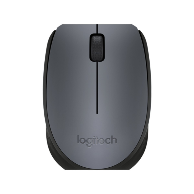 Mouse Inalámbrico Óptico Logitech M170 Receptor USB Gris