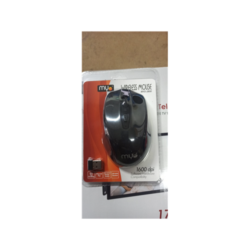Mouse Wireless Negro Myo Myo-2800