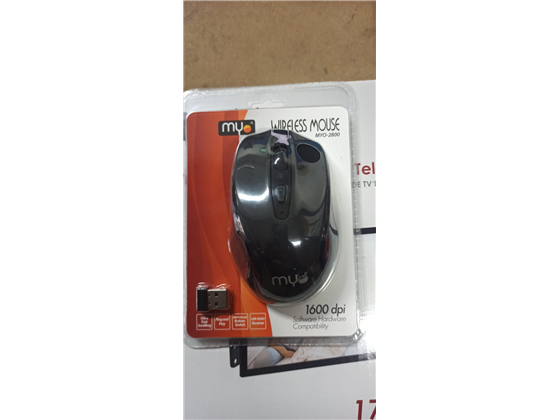 Mouse Wireless Negro Myo Myo-2800