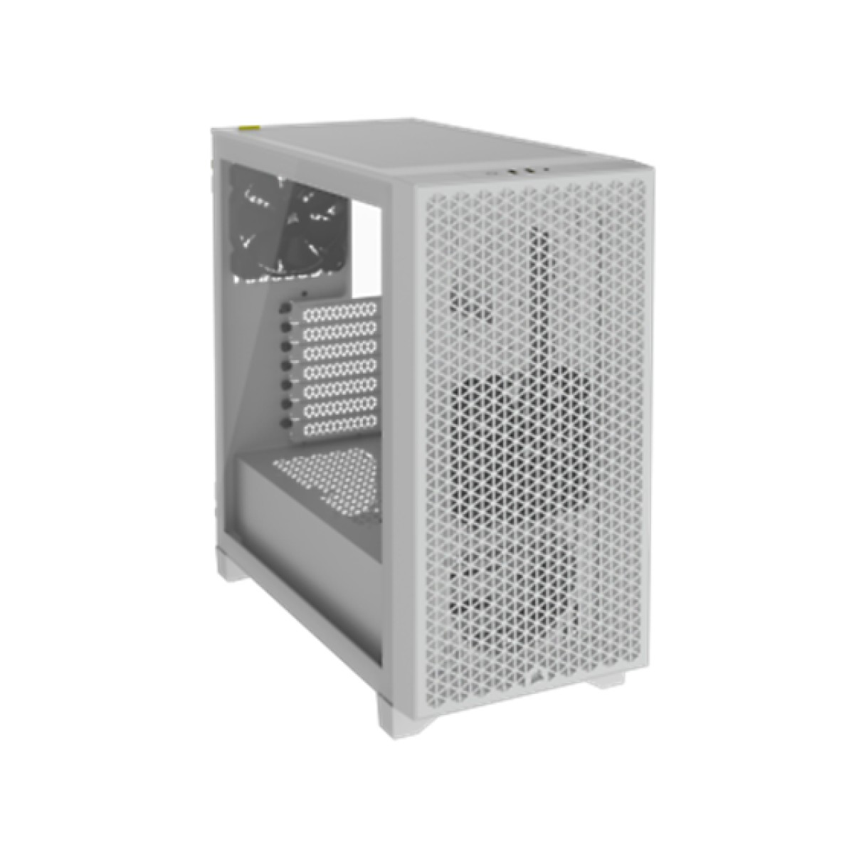Case Corsair 3000D Airflow Mid Tower Blanco con Vidrio Templado