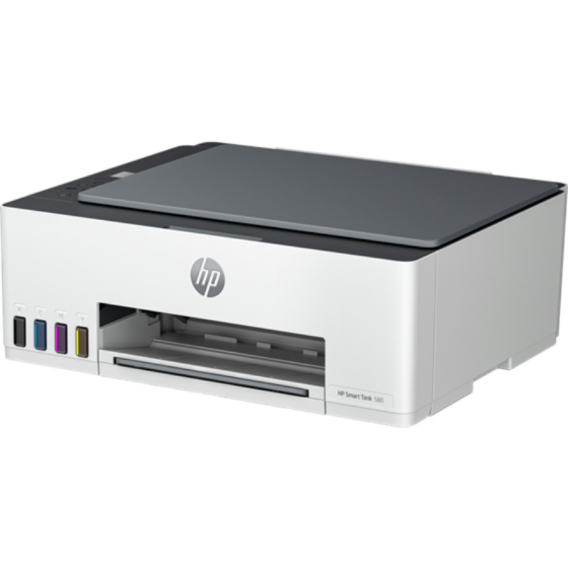 Impresora Multifuncional HP Smart Tank 580 Color con Sistema de Tinta Continua WiFi 12000 Páginas