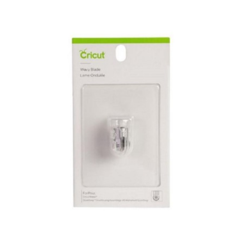 Cuchilla Cricut Corte En Ondas Borde Ondulado Plateado