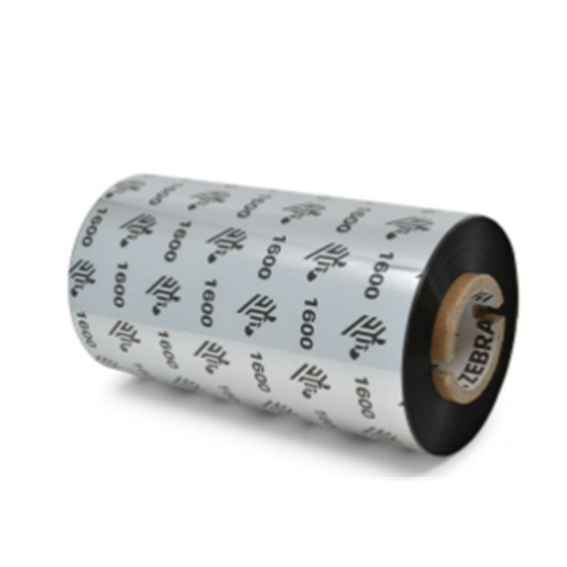 Cinta Zebra 1600 Transferencia Termica 110mm X 300M Nucleo 25mm
