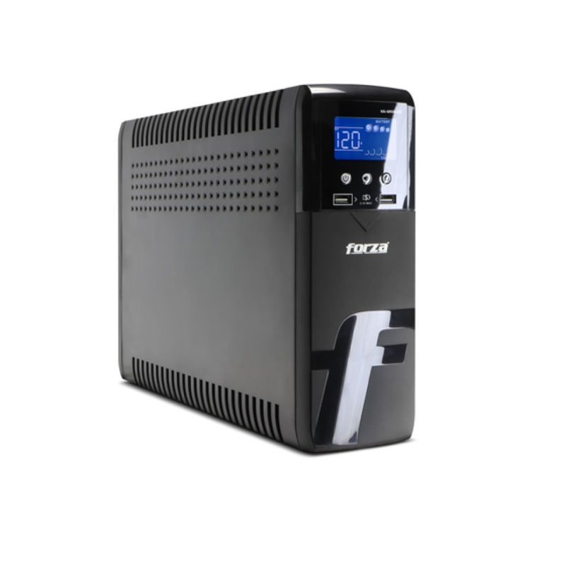 UPS Forza XG-1201LCD 1200VA 720W Onda Sinusoidal con LCD y Protección RJ45
