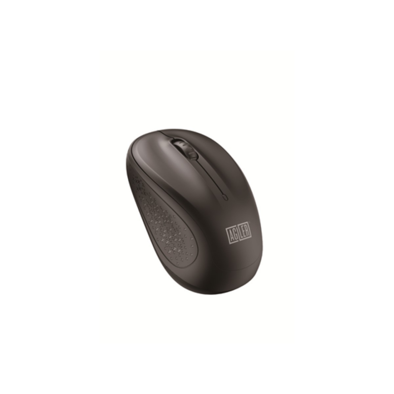 Mouse Agiler Agi-068Bk Wireless 2.4Ghz Nano Receptor USB Negro