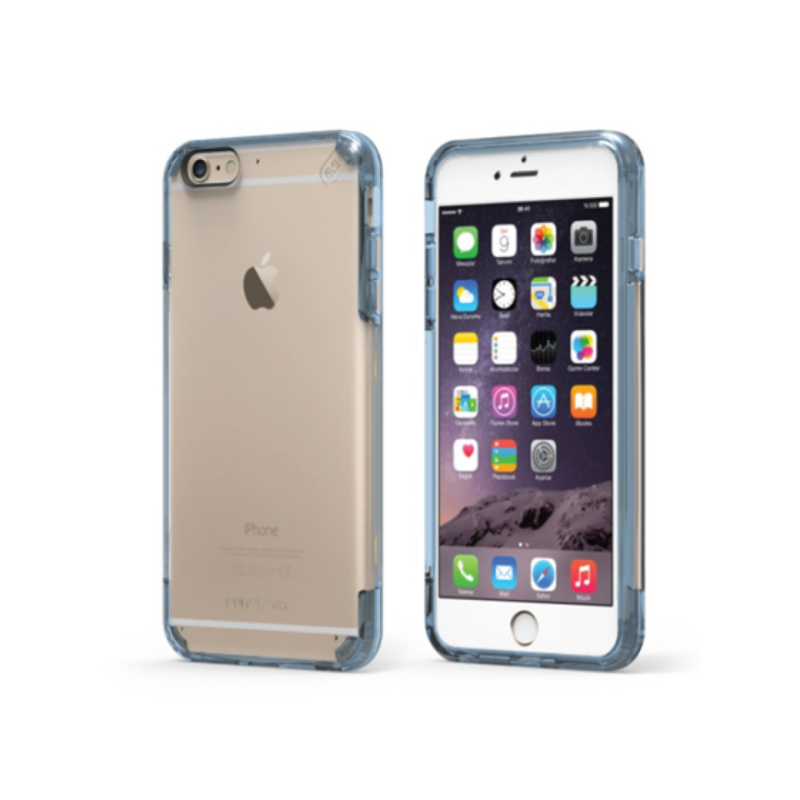 Cover Puregear Para Iphone 6S 6 Transparente Azul